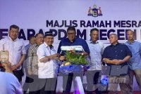 Ab Rauf hadir pada program Ramah Mesra Pesara PDRM di Seri Bendahara baru-baru ini. 