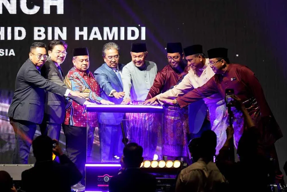 Ahmad Zahid (empat dari kanan) ketika melakukan simbolik perasmian GHaS 2026 dan MIHAS ke-22 di MITEC Kuala Lumpur. Foto: SINAR HARIAN/ROSLI TALIB