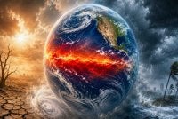 Fenomena El Nino pada tahun ini berisiko meragut hampir setengah juta nyawa di seluruh dunia menjelang akhir Februari 2027. Foto hiasan