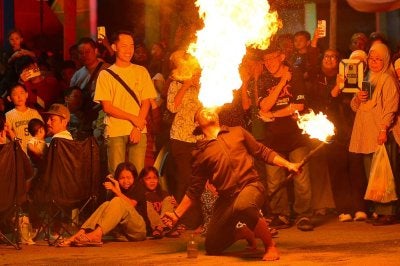 Persembahan mendebarkan pengunjung pada Festival Budaya Selangor 2026.