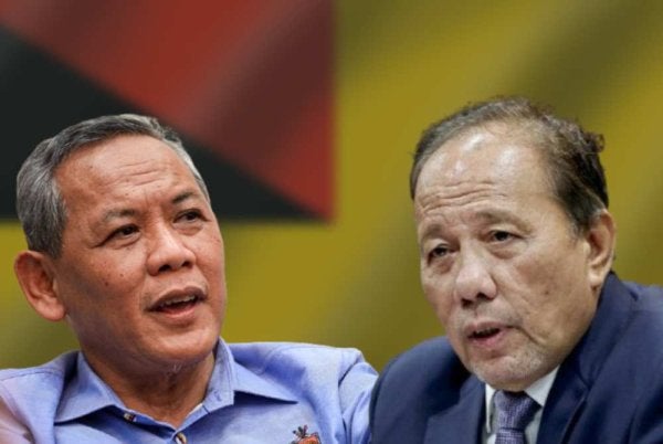 Aminuddin (kiri) mempersoalkan kenyataan Ismail yang mendakwa kemelut adat dan institusi Raja di Negeri Sembilan berpunca daripada pentadbiran kerajaan terdahulu.