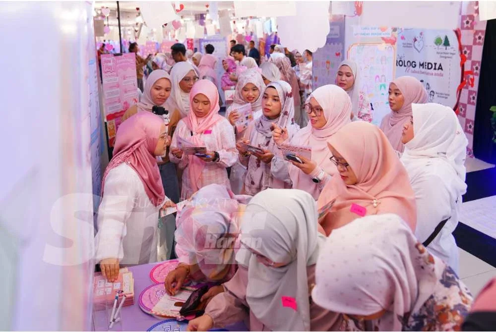 Pelbagai aktiviti menarik dianjurkan Program Book Tea Party sempena Festival Novel Malaysia 2026 yang berlangsung di Kompleks Karangkraf pada Sabtu. - Foto SINAR HARIAN/MOHD HALIM ABDUL WAHID