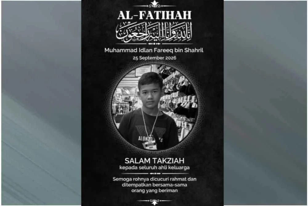 Setakat ini punca kematian Muhammad Idlan Fareeq Shahril yang berusia 14 tahun masih belum diperoleh.