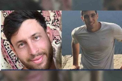 Nadav Kali (kiri) dan Ofek Moalem. Foto Agensi