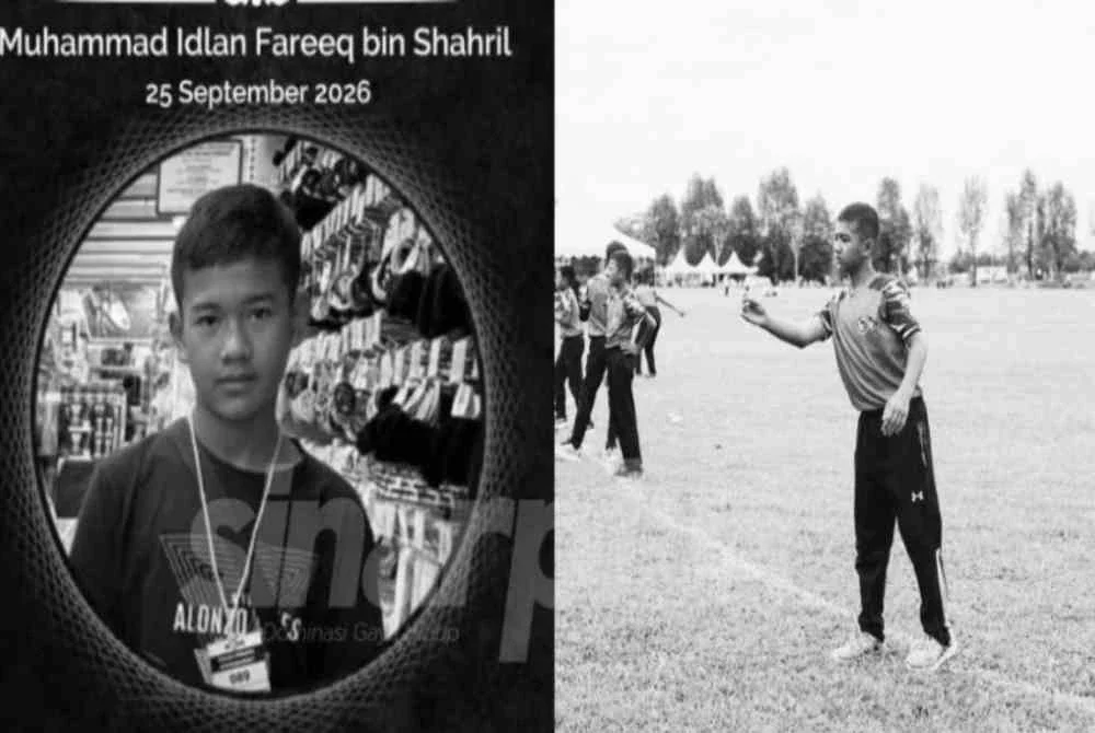 Pelajar Tingkatan Dua Allahyarham Muhammad Idlan Fareeq Shahril dipercayai meninggal dunia akibat dibuli. 