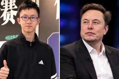Xizhe disifatkan sebagai Elon Musk masa hadapan China. Foto Agensi