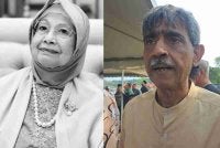 Sifat peramah dan penyayang yang dimiliki Allahyarham Tun Dr Hasmah antara kenangan paling melekat dalam ingatan peguam, Haniff Khatri (kanan).