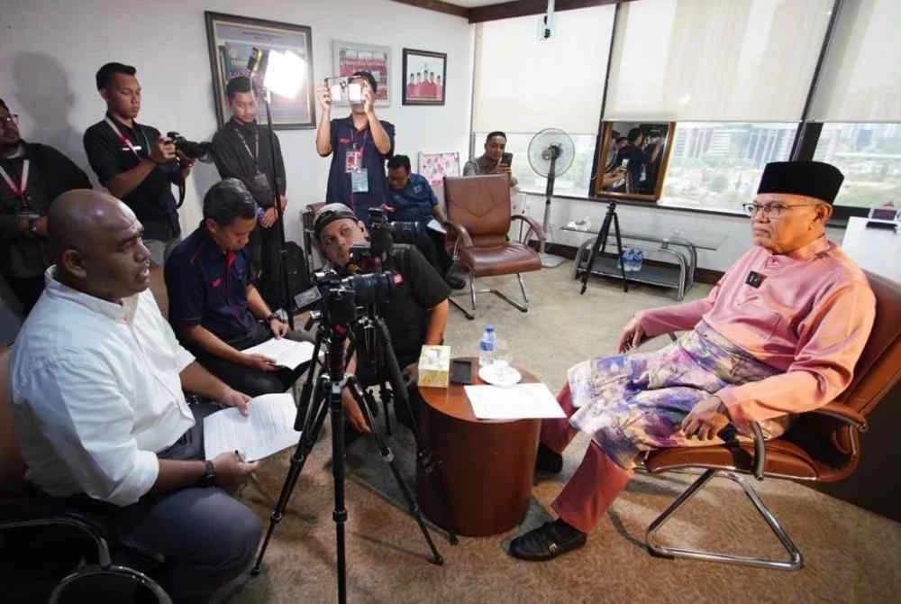 Wan Rosdy ketika Wawancara Eksklusif bersama Sinar Harian.