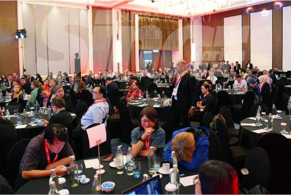 Peserta yang hadir pada sesi forum bertajuk What Malaysia Builds Next sempena MDEC Forum 2026, dirasmikan Menteri Digital, Gobind Singh Deo pada Isnin.
