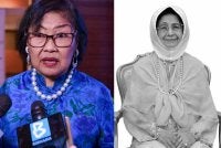 Rafidah Aziz dan Allahyarham Tun Dr Hasmah