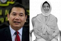 Rafizi Ramli dan Allahyarham Tun Dr Hasmah