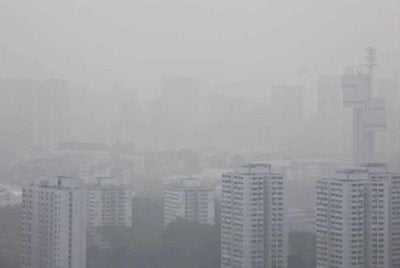 Jerebu landa Singapura - Foto: Agensi