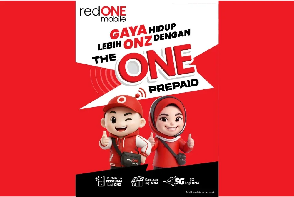 RedONE Mobile memperkenalkan The ONE Prepaid dengan pek permulaan serendah RM8