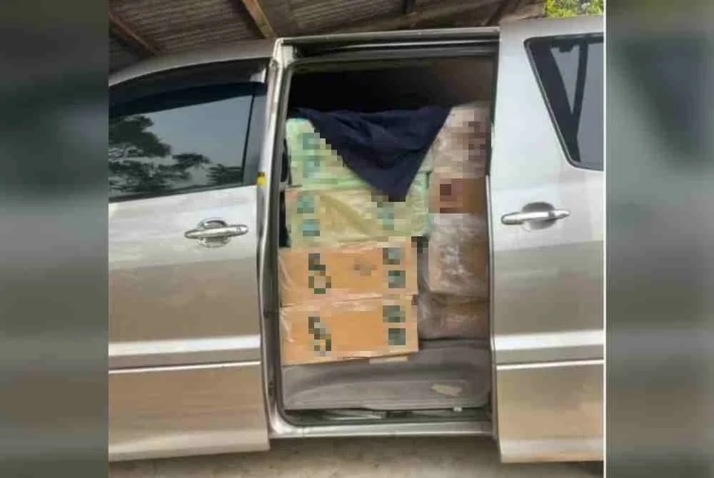 Hasil pemeriksaan lanjut, pasukan operasi merampas 1,350 karton rokok tidak bercukai.