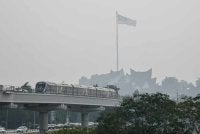 Shah Alam mencatatkan bacaan IPU pada tahap tidak sihat iaitu sebanyak 17O pada pagi Rabu. Foto Bernama