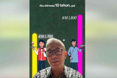 Hantaran video Tengku Zafrul di Facebook pada Rabu.