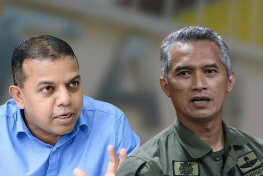 Ayob Khan (kiri) dilantik sebagai Pengerusi Jawatankuasa Integriti FAM manakala Mohd Shuhaily pula timbalannya.