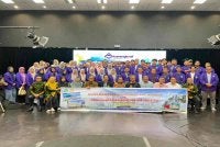 Sekolah Tinggi Ekonomi (STIE) Bangkinang ketika membuat lawatan di Karangkraf