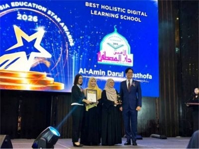 Gabungan literasi digital, nilai Islam dan pembangunan murid secara menyeluruh raih Best Holistic Digital Learning School pada Malaysia Education Star Awards 2026.