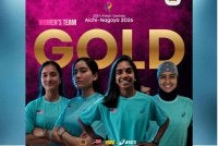 Skuasy menambah koleksi pingat emas buat Malaysia.