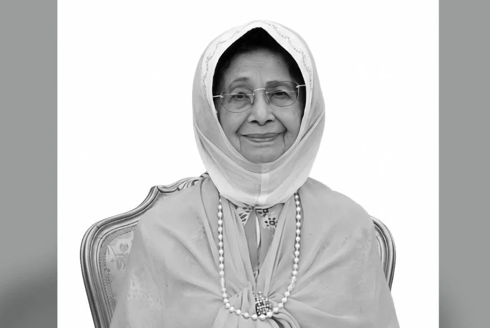 Allahyarham Tun Dr Hasmah. Foto: Bernama