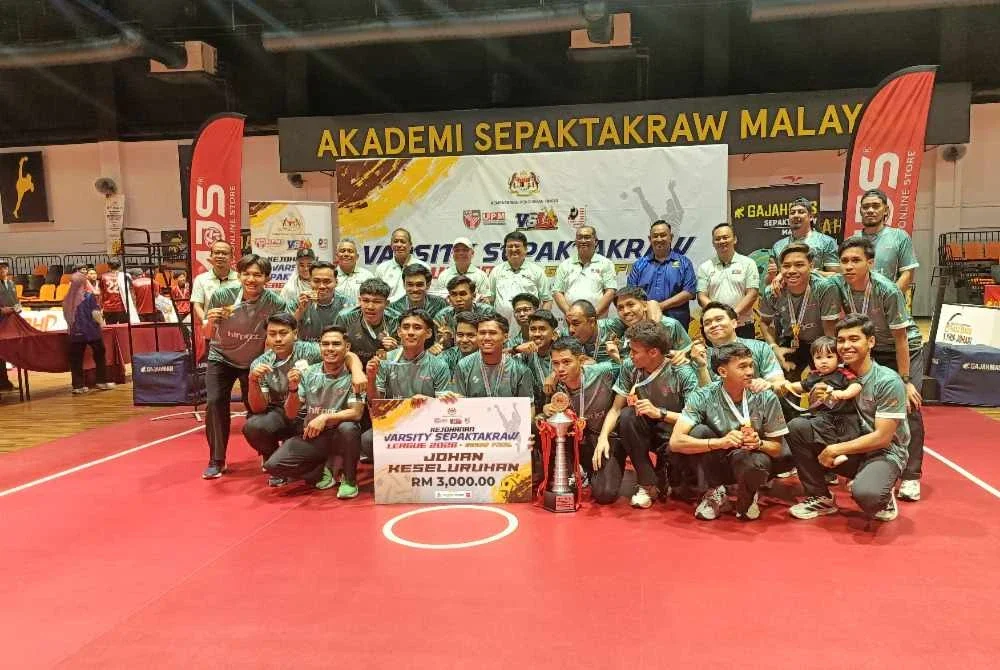 UPM muncul juara keseleuruhan Varsity Sepaktakraw League Grand Final 2026.