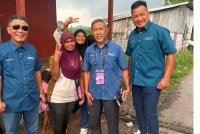 Norhizam (kanan) kini menyertai Bersatu. Foto: FB Norhizam.
