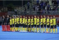 Speedy Tigers sekadar meraih perak selepas tewas 1-5 kepada India pada aksi final di Gifu Prefectural Green Stadium pada Sabtu. FOTO: Bernama