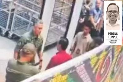 Mohd Shuhaily mendedahkan terdapat usaha pihak tertentu untuk mencemarkan imej dirinya dan AKPS dengan menyebarkan video CCTV tersebut.