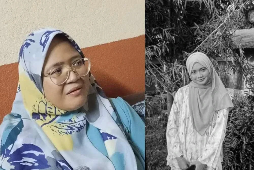 Siti Nur Faeza berkata, Fiya (gambar kanan) pernah berkongsi dengannya mengenai hasrat untuk menjadi doktor apabila dewasa kelak.