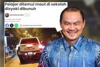 Roslan berkata, aspek kesejahteraan emosi dan sosial murid juga perlu diberi perhatian.