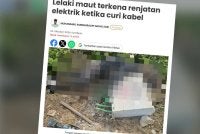 Laporan Sinar Harian pada Ahad. 