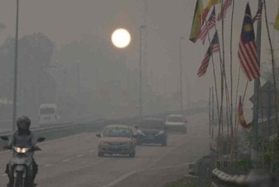 Tujuh kawasan merekodkan bacaan IPU pada tahap tidak sihat setakat pagi ini. Foto hiasan n