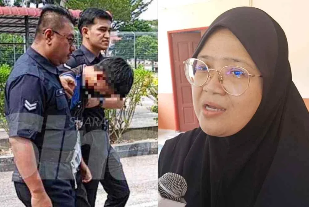 Siti Nur Faeza (kanan) berkata, mereka tidak menutup pintu kepada mana-mana pihak yang mahu hadir dengan niat baik, termasuk keluarga suspek.