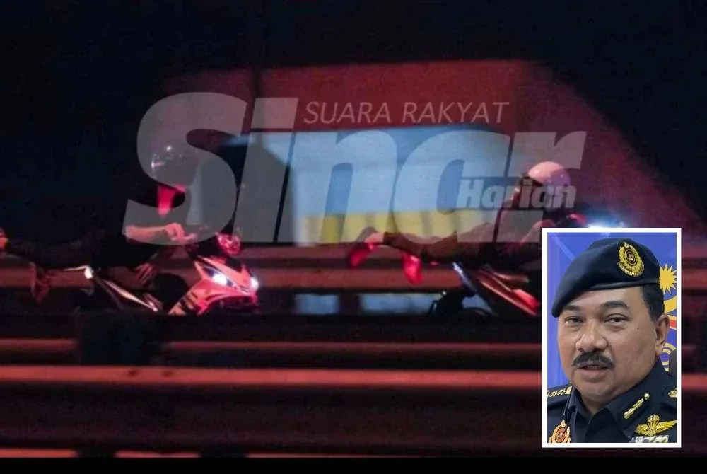 Mereka terlibat kegiatan merempit di jalanan boleh dikenakan hukuman penjara. Gambar kecil: Muhammad Kifli