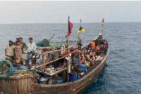 Operasi menyelamat dilakukan pada malam Rabu ketika rondaan rutin berhampiran Saint Martin. Foto: Agensi