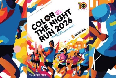 Color The Night Run yang berlangsung pada 28 November 2026 di IOI Mall Putrajaya