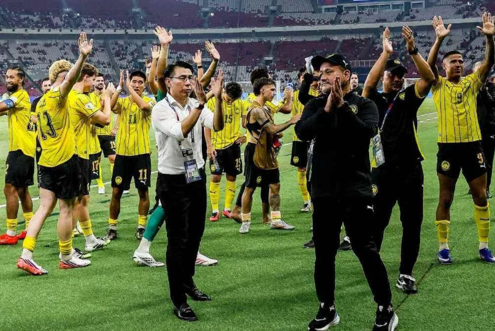 Skuad negara menutup kejohanan Piala ASEAN FIFA di kedudukan ketiga. Foto: Malaysia NT