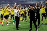 Skuad negara menutup kejohanan Piala ASEAN FIFA di kedudukan ketiga. Foto: Malaysia NT 