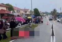 Ahmad Areesy Zafreen Ahmad Azhar maut di lokasi kejadian akibat kecederaan parah di beberapa bahagian badan.