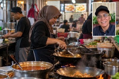 Lambakan warga asing dalam sektor masakan dan perkhidmatan restoran di Malaysia memerlukan kawalan dan tindakan lebih menyeluruh. Gambar kecil: Rosli