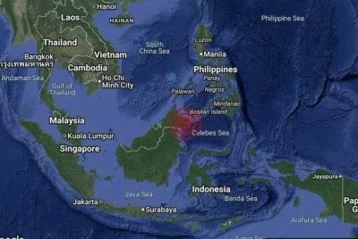 Gempa bumi sederhana bermagnitud 5.0 dilaporkan berlaku di perairan Sandakan, pada jam 9.11 malam Selasa.