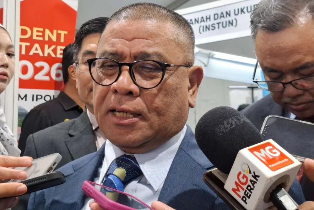 Saarani bercakap kepada pemberita pada Rabu.