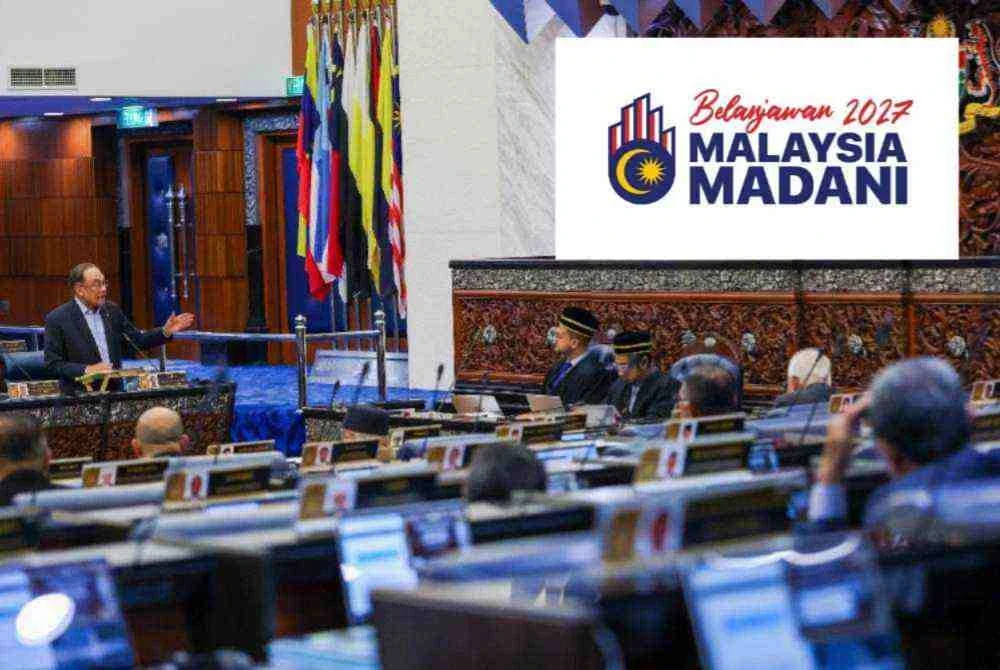 Pembentangan Belanjawan 2027 yang bakal dibentang oleh Anwar di Dewan Rakyat, Jumaat ini, diawalkan kepada jam 3.30 petang. Foto: Bernama