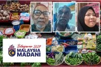 Golongan peniaga kecil berharap agar pembentangan Belanjawan 2027 pada Jumaat ini membawa khabar baik menerusi langkah mengurangkan kos operasi. Gambar kecil: Dari kiri Wan Samsudin, Balakrishnan dan Azizah.
