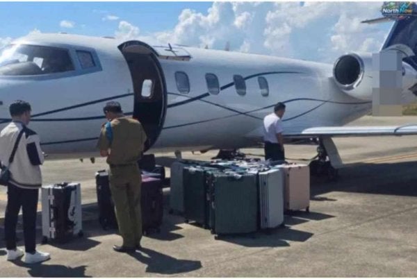 Pesawat berkenaan dipercayai digunakan untuk membawa muatan dadah tersebut dari Laos ke Manila
