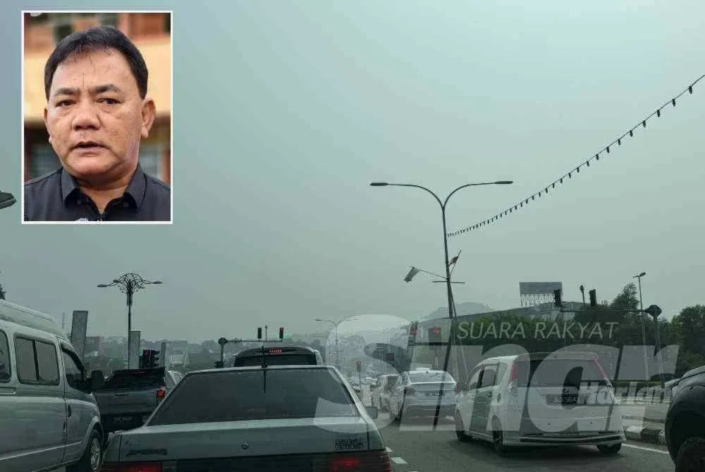 Jerebu di Melaka belum catat IPU 200 setakat pagi ini. Gambar kecil: Rahmad.