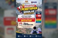 Sekolah dan institusi pendidikan di bawah KPM di Selangor ditutup sepenuhnya mulai Jumaat susulan keadaan jerebu.
