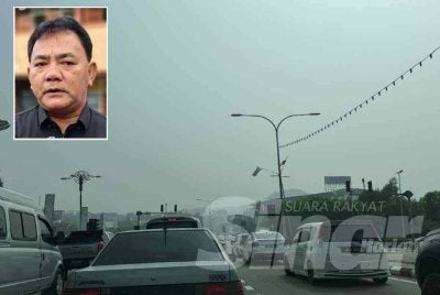 Jerebu di Melaka belum catat IPU 200 setakat pagi ini. Gambar kecil: Rahmad.