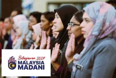 Kerajaan disaran semak kadar BISH, ITP, dan ITKA penjawat awam supaya relevan dengan kos sara hidup. Foto hiasan 